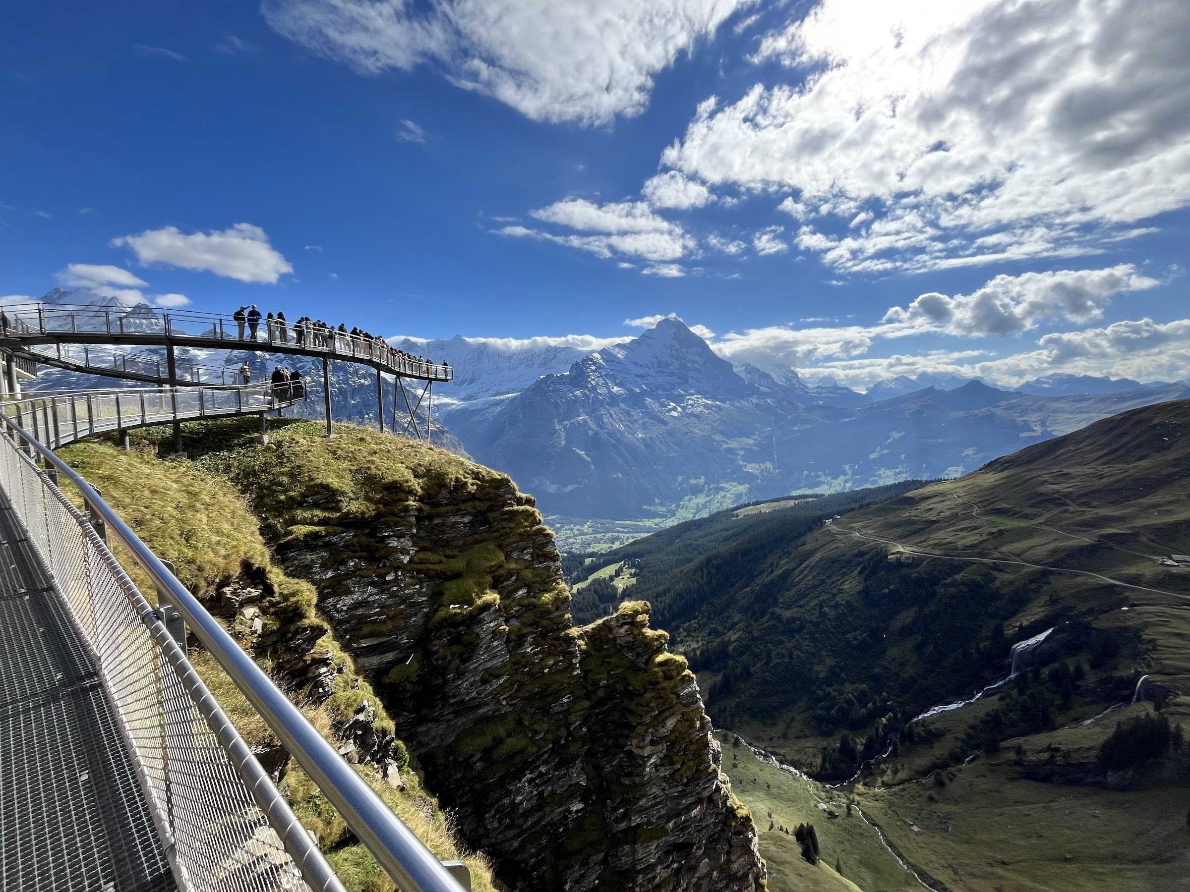 First Cliff Walk by Tissot (Grindelwald First)